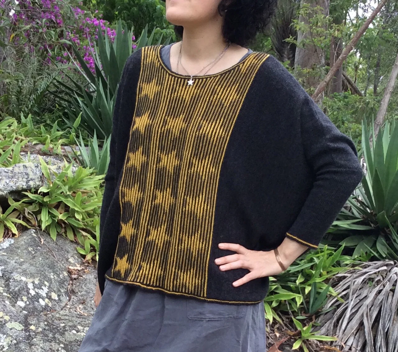 Stars and Stripes Illusion Sweater PDF - Image 5