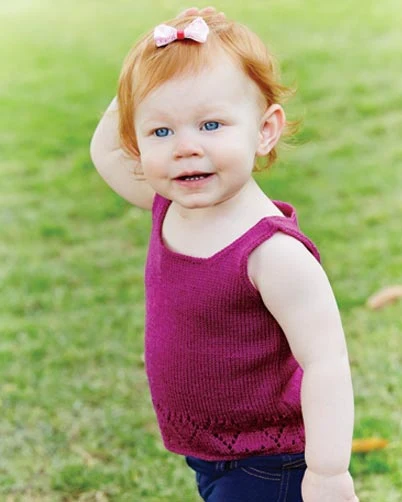 PT 8356 - Baby Singlet in 4 Variations - Knitting Pattern - Image 4