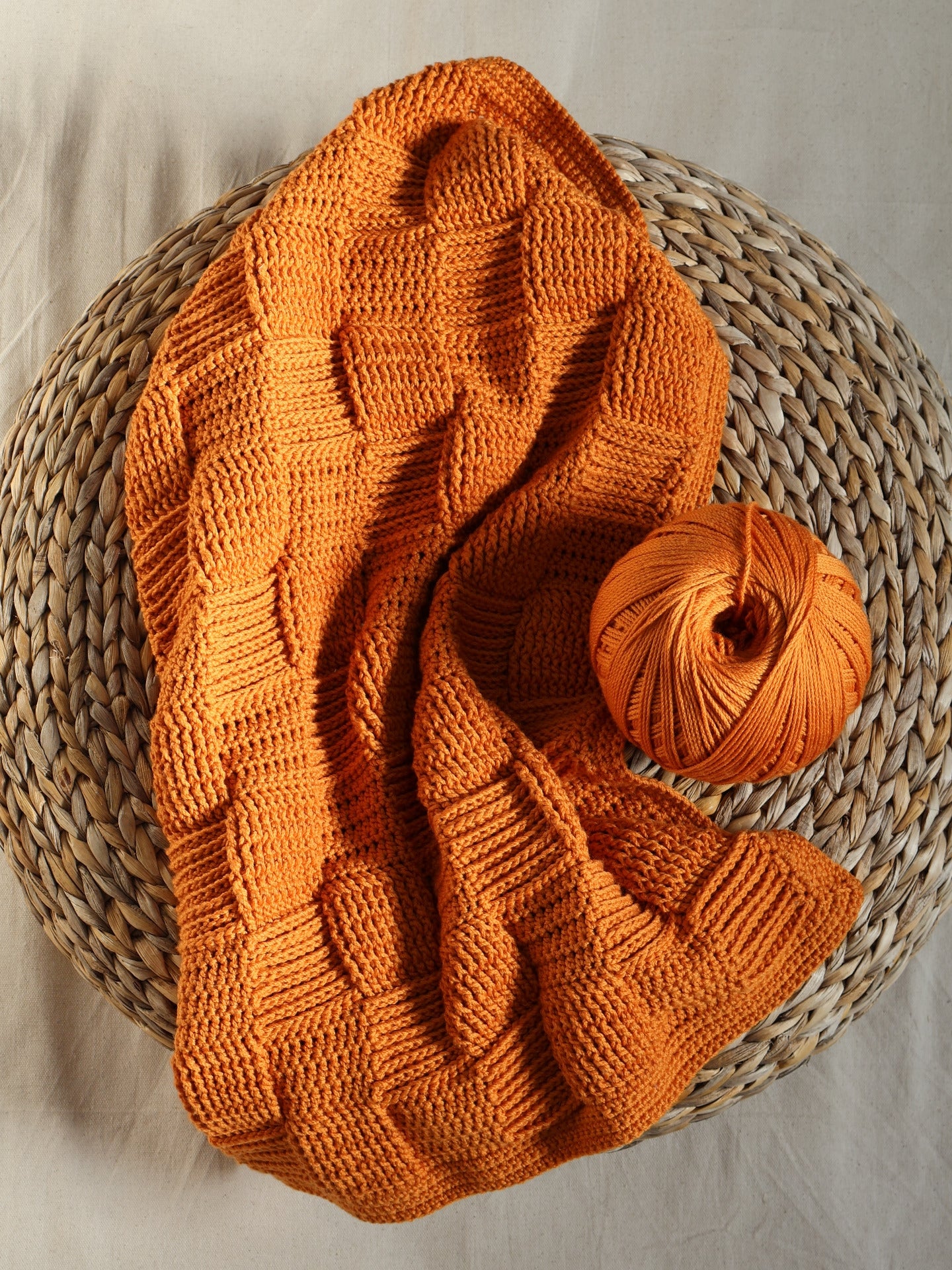 PT 8666 Checkerboard Baby Blanket - Knitting or Crochet Pattern - Image 5