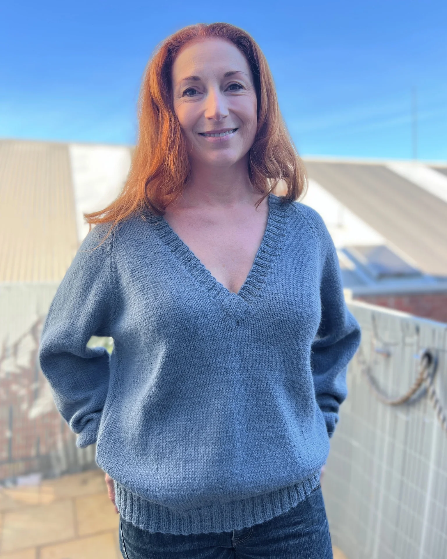 The Amelia V-Neck Jumper - Knitting Pattern | PT 8716 - Image 5