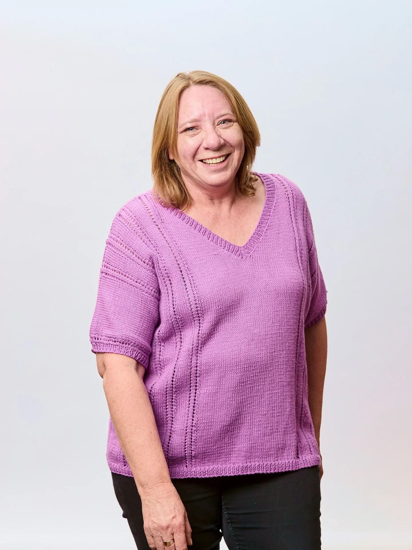 The Ash Tee - Adult Knitting Pattern | PT 8675 - Image 6