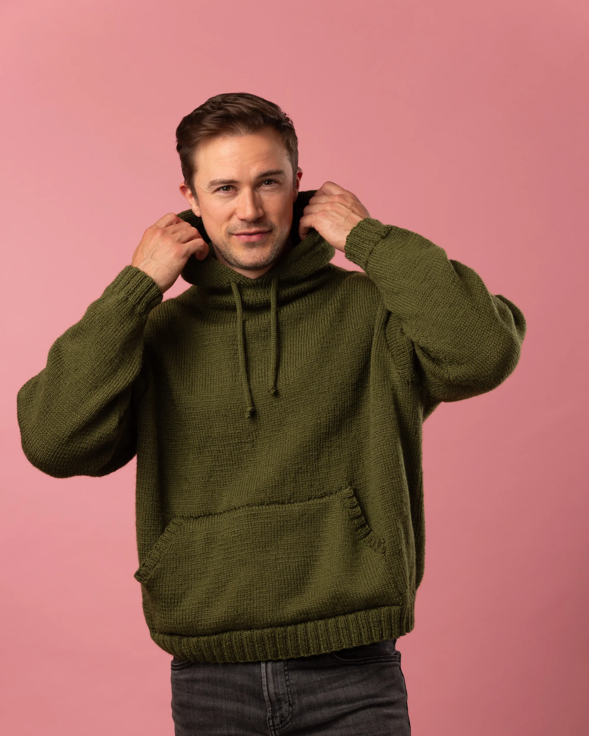 The Harper Hoodie - Adults Knitting Pattern | PT 8725 - Image 4