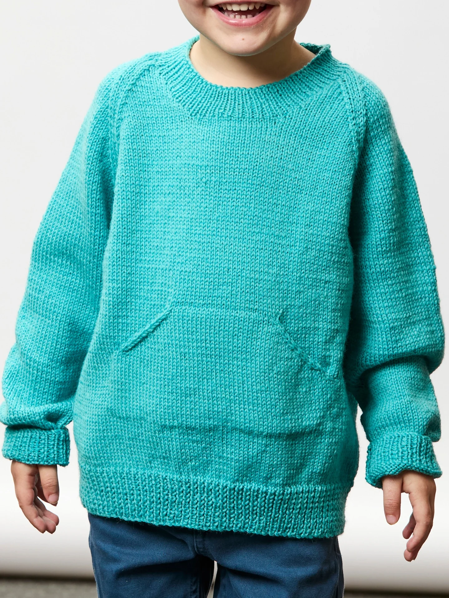 The Macinley Jumper - Kids Knitting Pattern | PT 8686 - Image 3