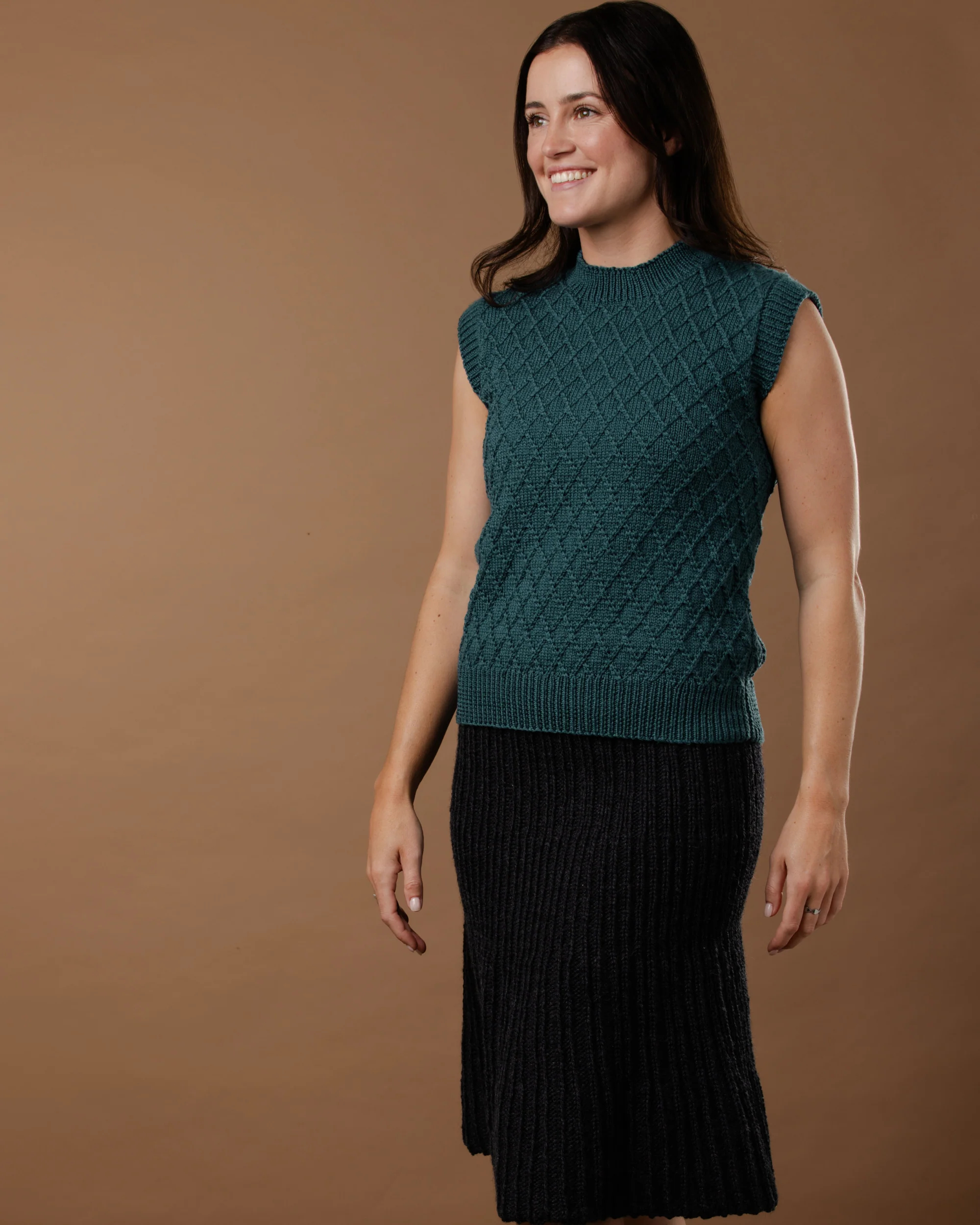 The Millie Rib Skirt - Women's Knitting Pattern | PT 8728 - Image 4