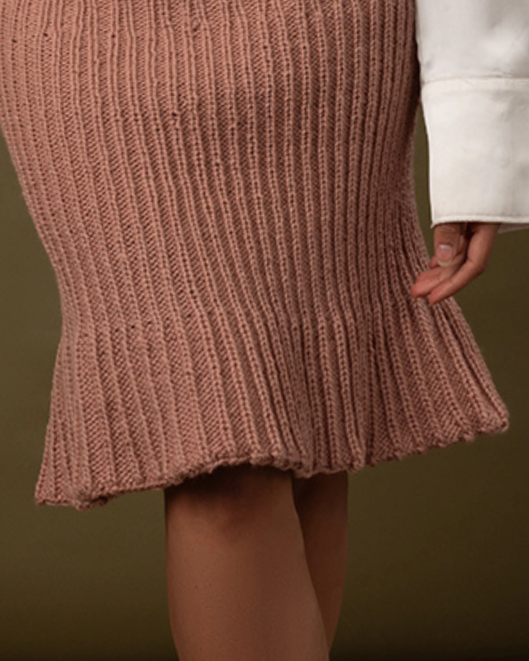 The Millie Rib Skirt - Women's Knitting Pattern | PT 8728 - Image 8