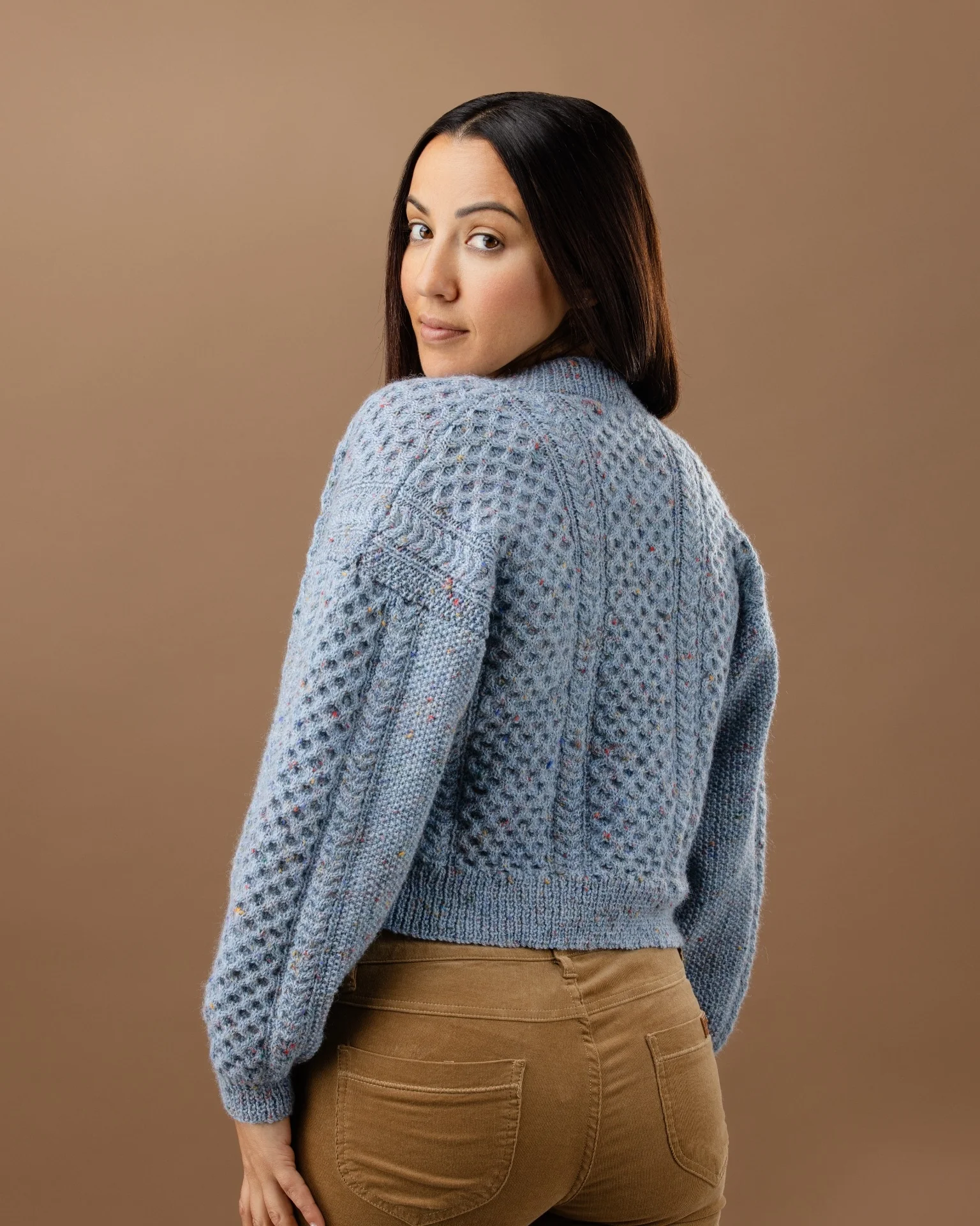 The Rose Cabled Cardigan - Womens Knitting Pattern | PT 8709 - Image 6