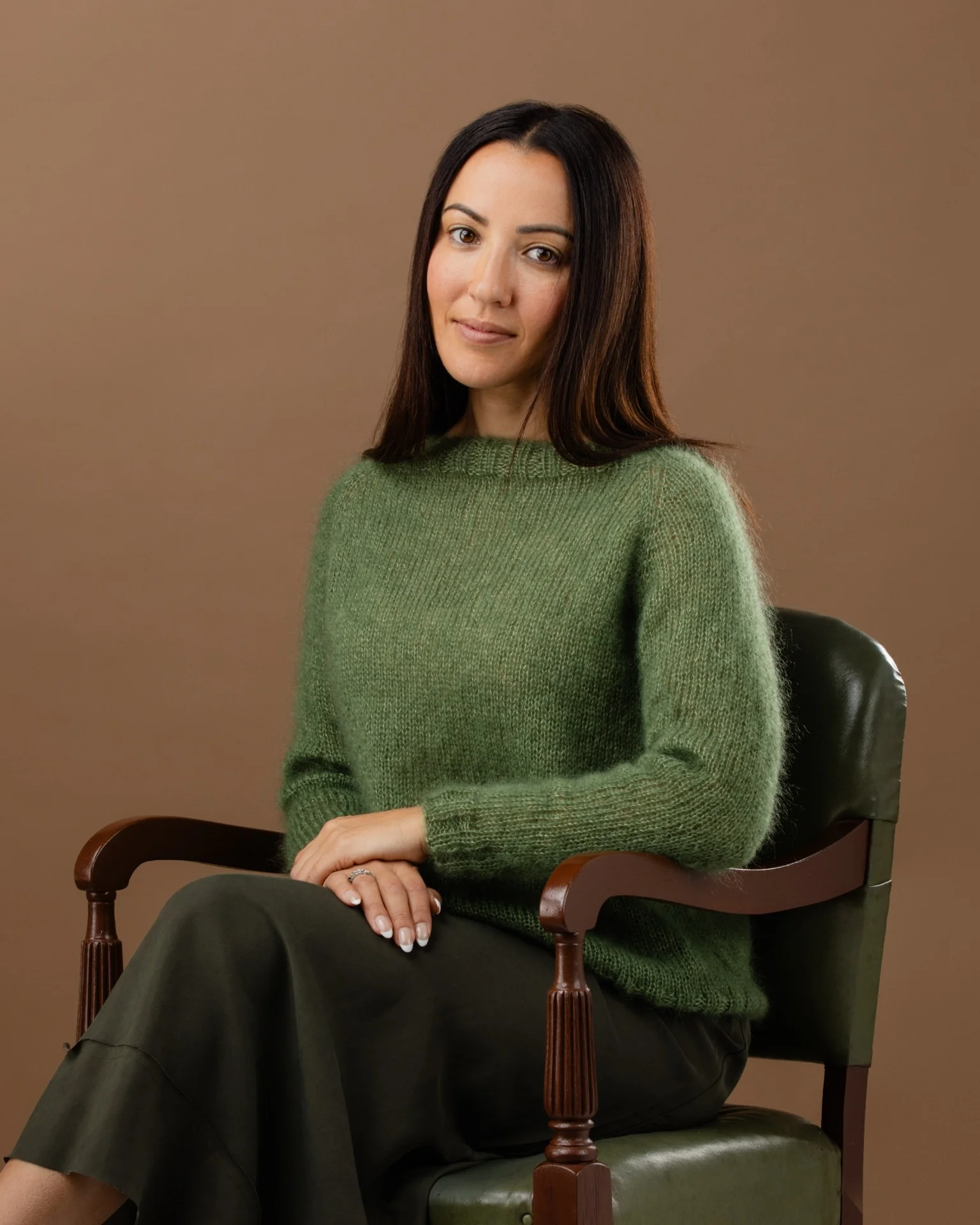 The Sofia Top-Down Raglan Jumper - Womens Knitting Pattern | PT 8707 - Image 5