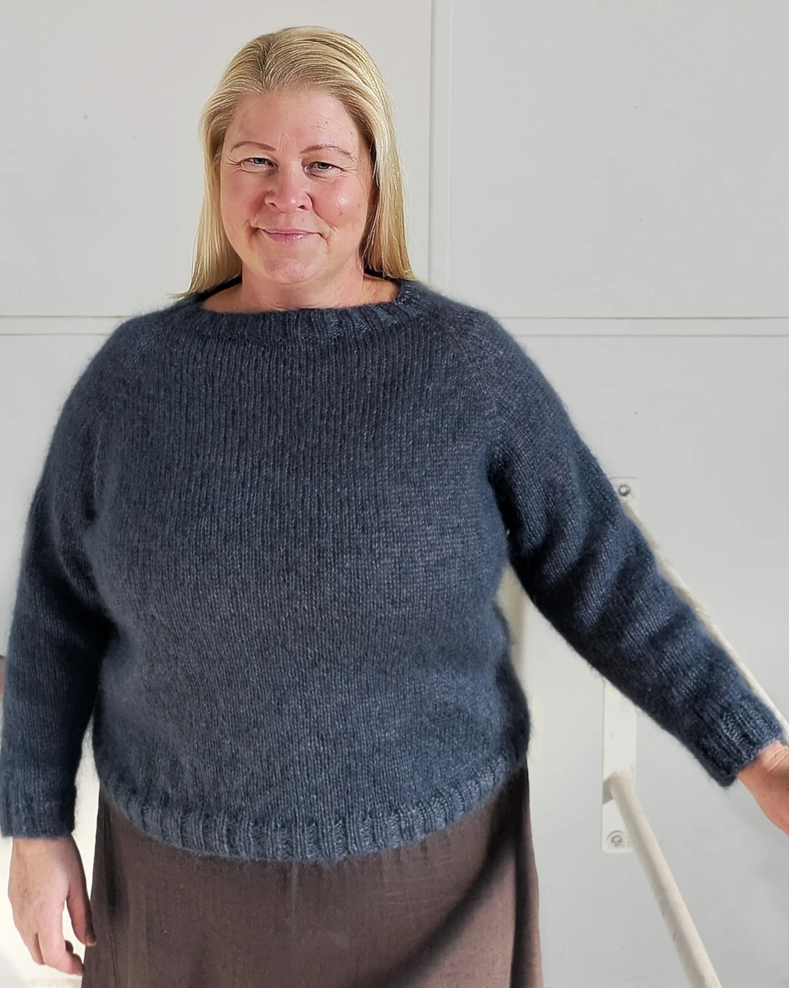The Sofia Top-Down Raglan Jumper - Womens Knitting Pattern | PT 8707 - Image 7