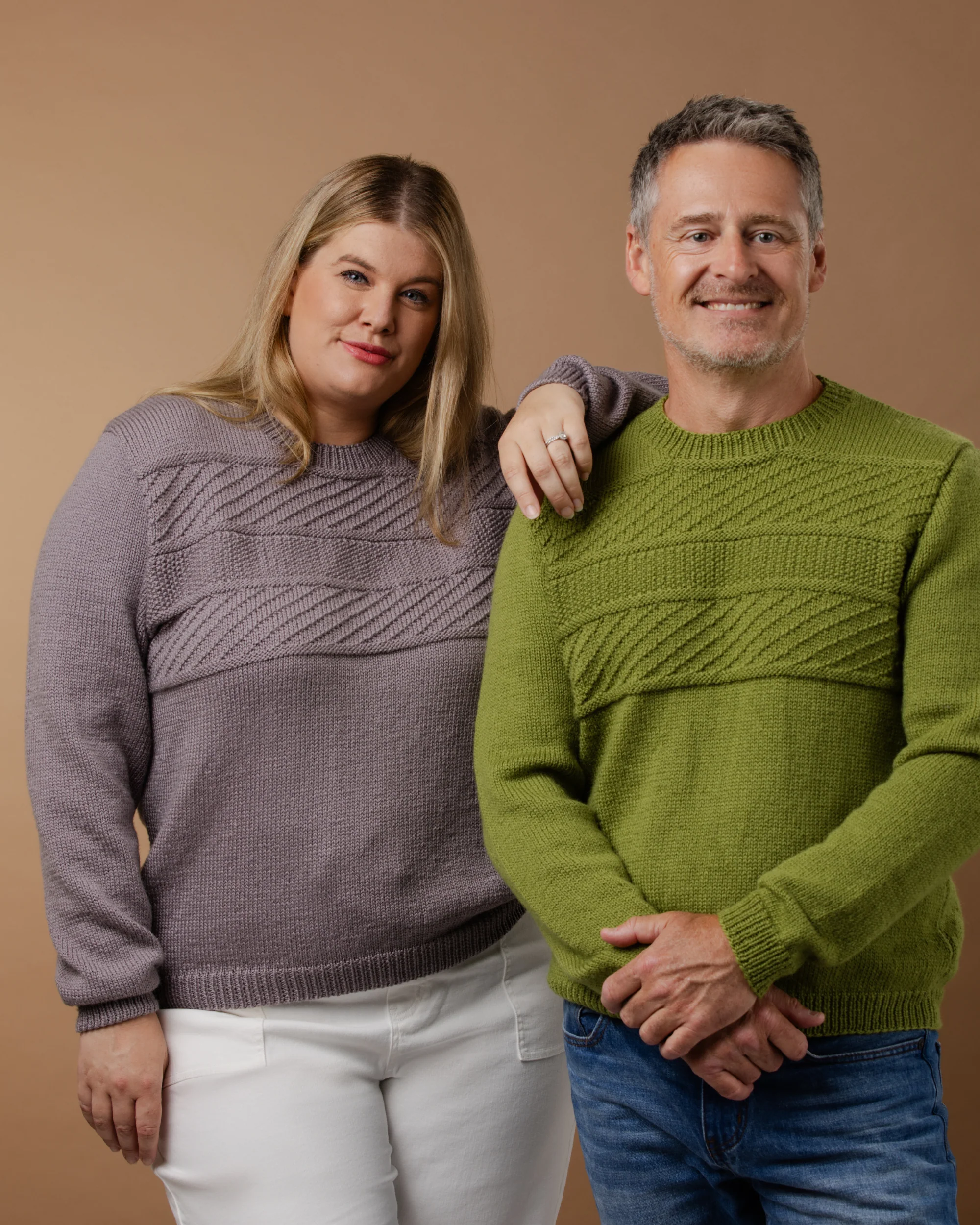 The Theo Textured Jumper - Knitting Pattern | PT 8726 - Image 4