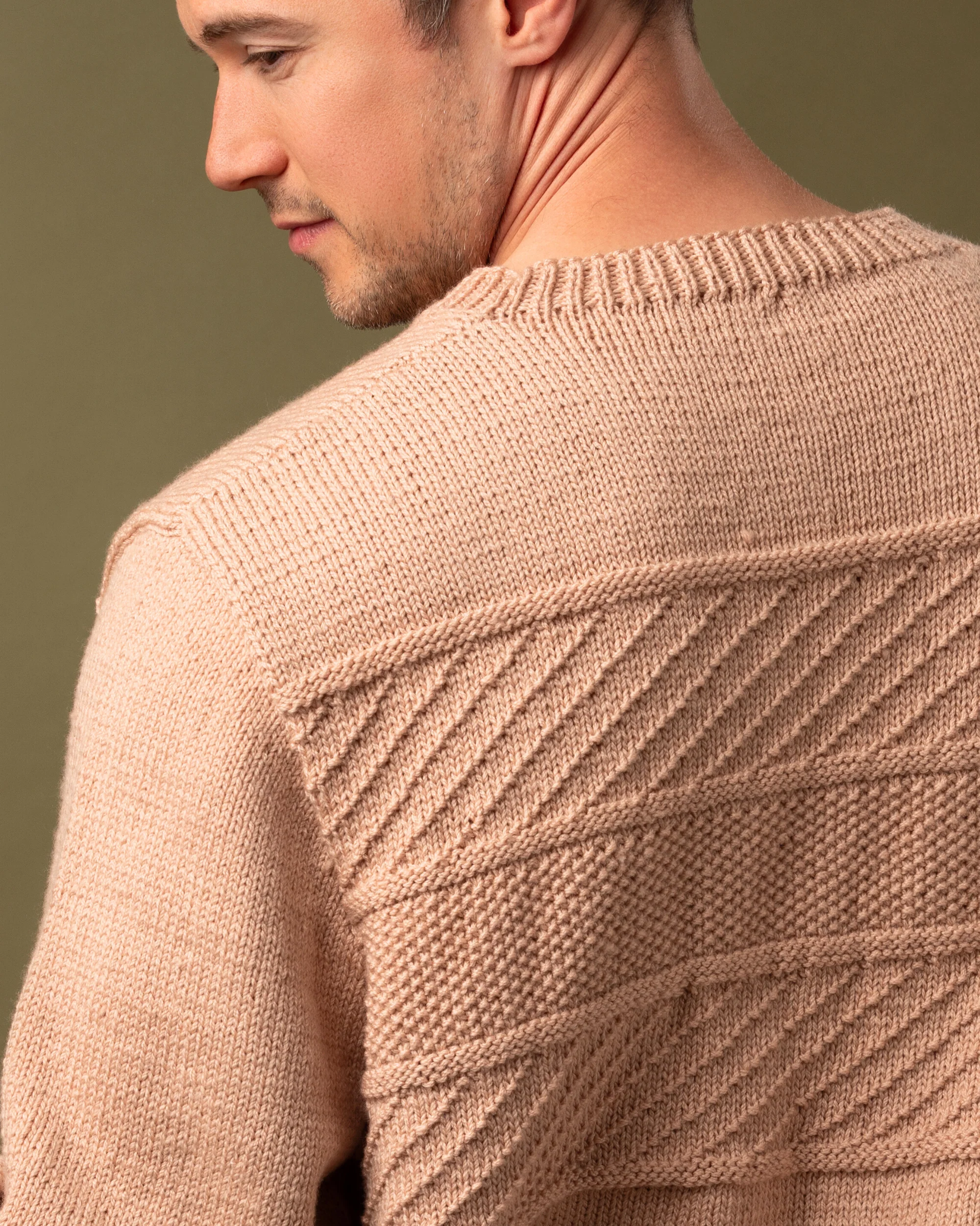 The Theo Textured Jumper - Knitting Pattern | PT 8726 - Image 7