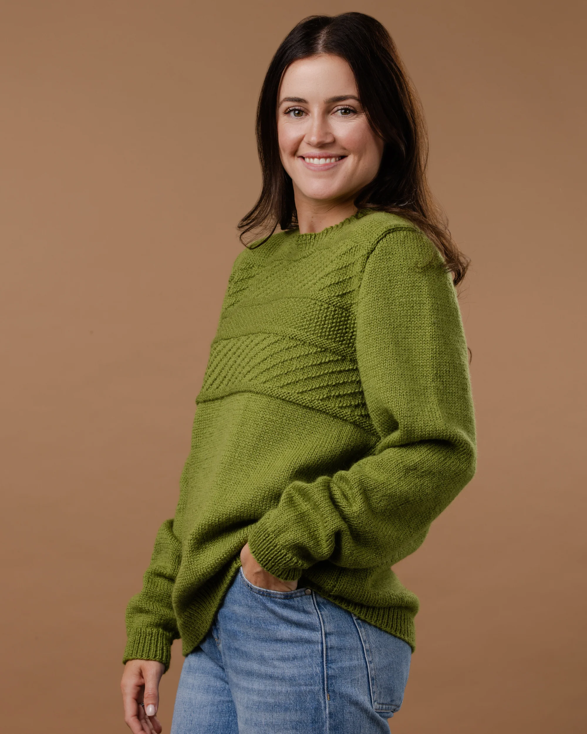 The Theo Textured Jumper - Knitting Pattern | PT 8726 - Image 8